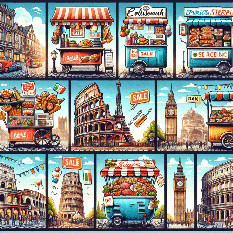 Destinos com street food em promoções pela Europa