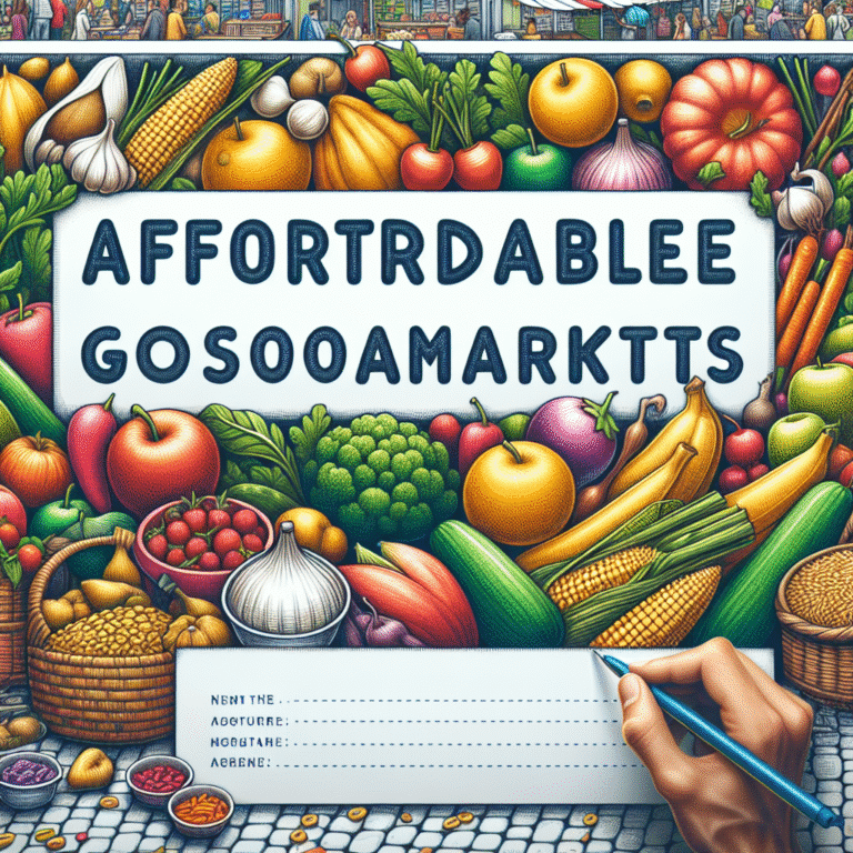Mercados gastronômicos baratos: onde encontrar