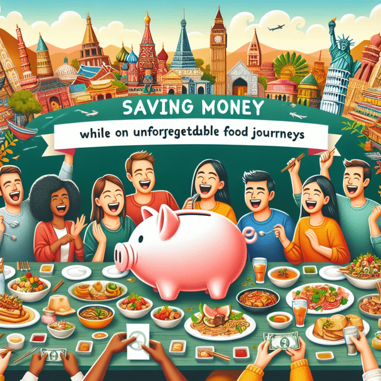 Dicas para economizar durante viagens gastronômicas inesquecíveis