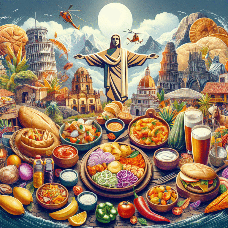 Roteiros gastronômicos baratos em cidades da América do Sul