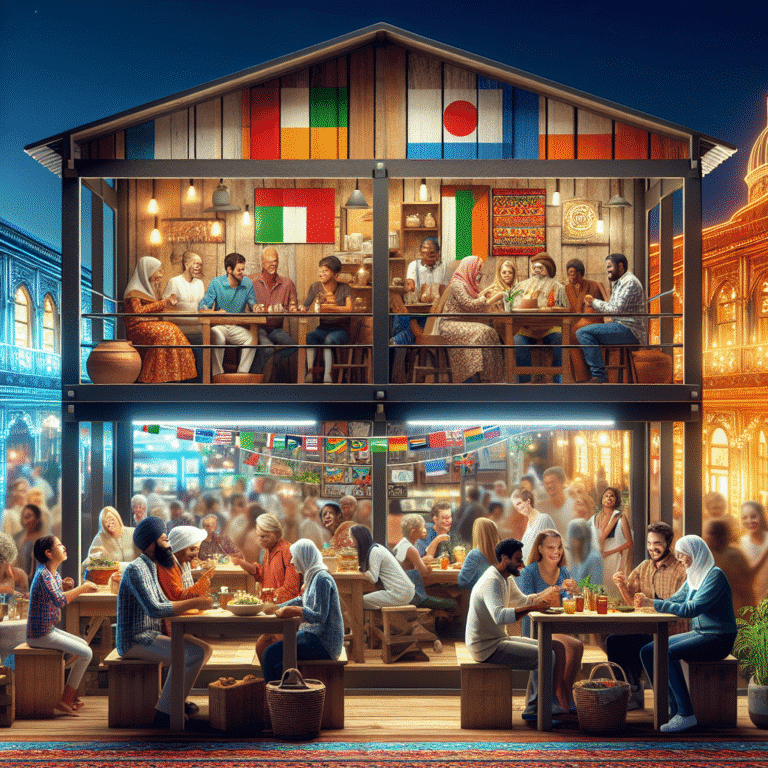 Restaurantes baratos com comida típica local em destinos turísticos