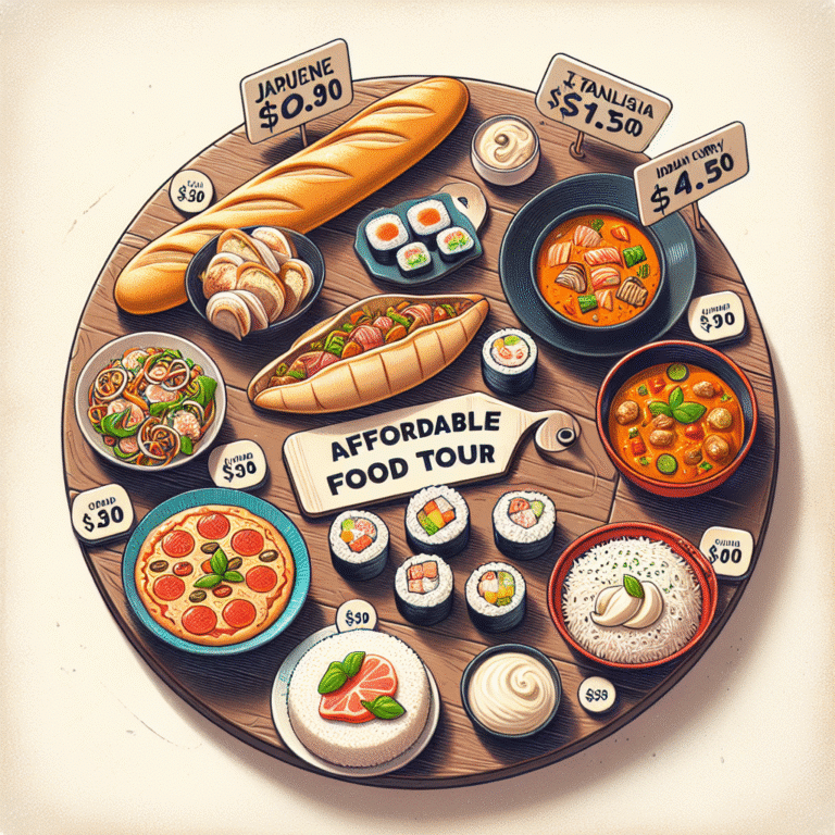 Restaurantes econômicos para viagem gastronômica