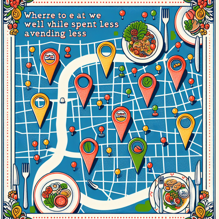 Onde comer bem gastando pouco em cidades famosas