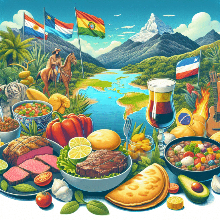 Viagens gastronômicas acessíveis na América do Sul