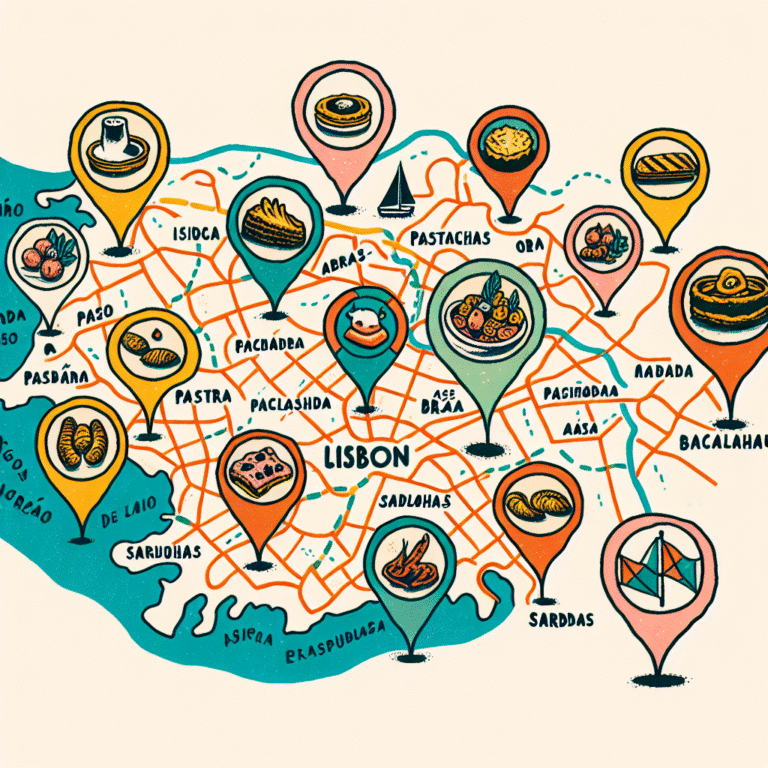 Roteiros econômicos de comida para explorar Lisboa