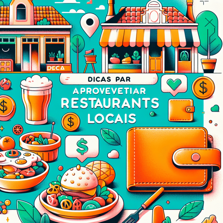 Dicas para aproveitar restaurantes locais sem estourar o orçamento