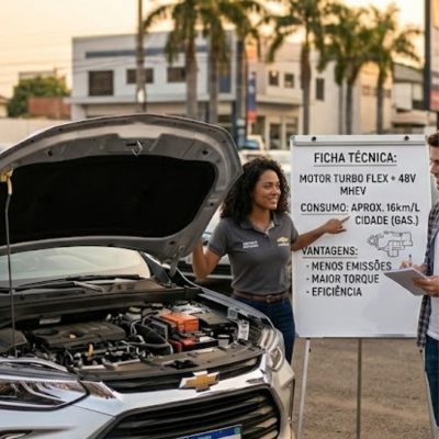 Chevrolet Tracker 2026 híbrido
