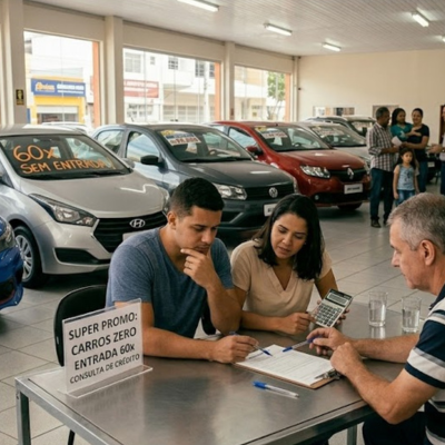 carros zero entrada 60x