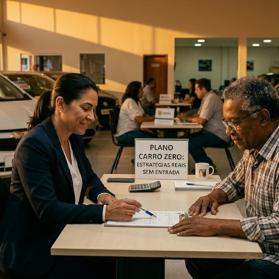 comprar carro zero sem entrada