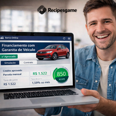 Seu plano começa com financiamento com garantia de veículo. financiamento com garantia de veículo