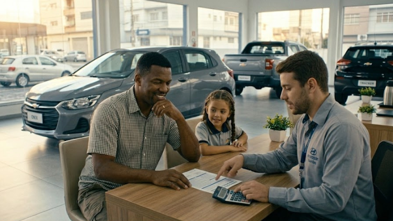 Financiamento de carro chevrolet: etapas do processo no Brasil
