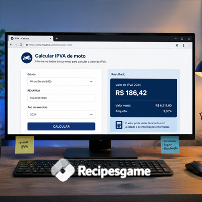 como calcular IPVA de moto