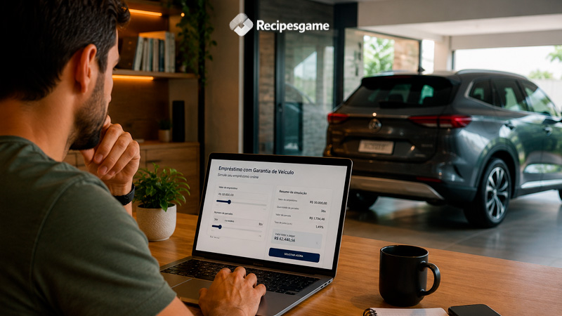 Empréstimo pessoal online com garantia de veículo: guia completo para contratar com segurança no Brasil