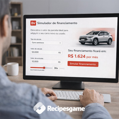 Analise como funciona o simulador de financiamento carros BV e compare cenários antes de tomar uma decisão. simulador de financiamento carros BV