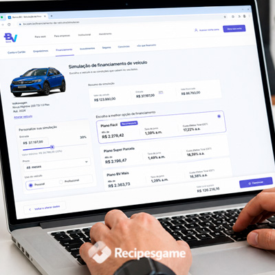 simulador de financiamento de carro BV