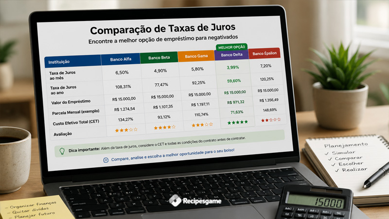 Bancos que aprovam empréstimo para negativado: veja quais instituições oferecem crédito e como aumentar suas chances de aprovação 