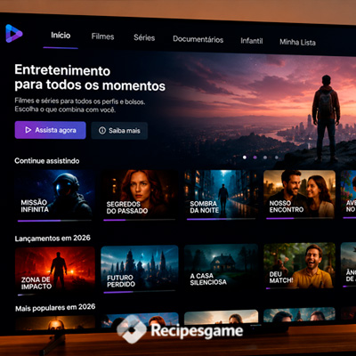 melhores aplicativos para assistir filmes e séries